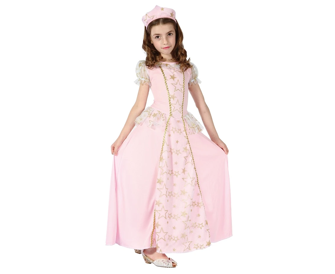 Role play-set for kids Rose Princess (dress, hairband), size 130/140 cm